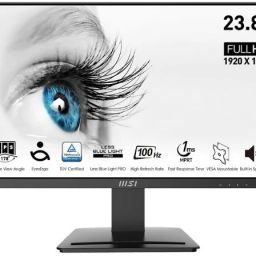 MSI 60.45 cm (23.8 inch) Full HD IPS Panel Monitor (PRO MP243X)-0