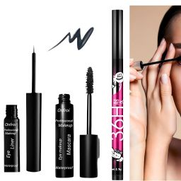 Intense Eye Combo – Professional Liner, Kajal, Lash Mascara & Eyebrow Pencil-image-8