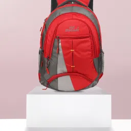 simna.1361 red grey travel, office,massenger, laptop backpack Waterproof Backpack-picture-20