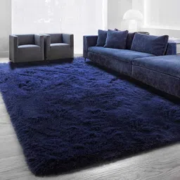 samjeeda handloom carpets Blue Wool Carpet-picture-7