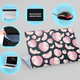 SDM 6IN1LAPTOPSKIN,SCREEN&KEYGAURD PROTECTOR,TRACKPAD,SLEEVEBAG,MOUSEPAD15.6INCH989 Combo Set-image-12