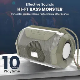 MSNR Portable Speaker Quality Fashionable RGB LED Light Design USB, TF, SD, FM Radio 5 W Bluetooth Gaming Speaker-image-57