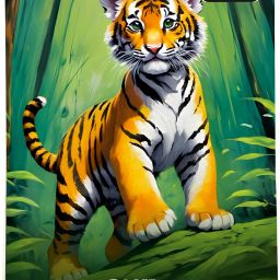 A5 Tiger Drawing Book And Sketch Pad-image-22
