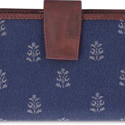Women Casual Blue Artificial Leather Wrist Wallet-image-85