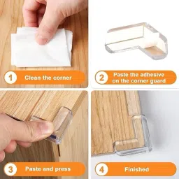 bysmartstore SMARTSTORE Protector for Baby & Sharp Edge Protector for Furniture (Pack of 8) image 2