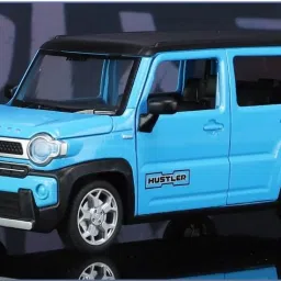 1:22 Scale Die-Cast Suzuki Hustler Push & Play Metal Toy SUV for Boys-image-4