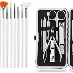 MANICURE KIT 16 IN 1 WITH NAIL ART BRUSH 15 PC.-picture-1