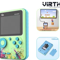 G5 500 in 1 Retro Game Box Only for 1 Player, Game PAD Can Play On TV, 500 Games World Tour Edition-28