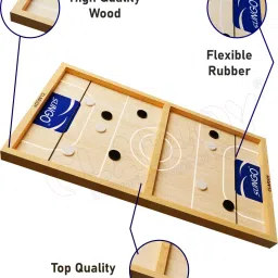 clapjoy 2 in 1 Sling Puck , Fastest Finger First Party & Fun Board Game image 5