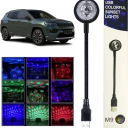 DISCO Light DJ Projection Light 7 Colors + 9 Functional Modes Jeep-Compass Car Shower Laser Light-picture-10