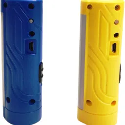 stylopunk Mini Pocket Light Long Range torch with Android Charging Combo Pack C11 10 hrs Torch Emergency Light image 2