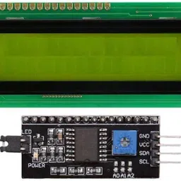 elecsynergy 16x2 LCD Module Shield Yellow-Green Backlight with IIC I2C Display Lights Electronic Components Electronic Hobby Kit image 4
