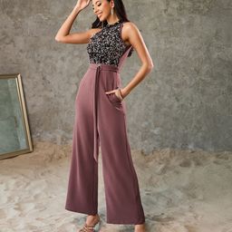 miss chase Embellished Women Jumpsuit-picture-42