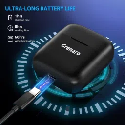 grenaro Mic for Youtube, J11 Wireless Mic with Charging Case - 3 Level Noise Reduction Microphone image 4