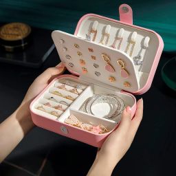 Women Pink Cosmetic Bag-image-79