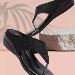 Women PT-S135 Lightweight Comfort Summer Trendy Premium Stylish Party disigin Heels Sandal-image-16