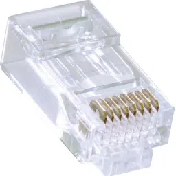 Stela (PACK OF 25)RJ45 Metal Shielded Male Plug Crimp Connector for Standed CAT6,CAT5" Network Interface Card-9
