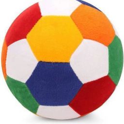 galaxy corporation Soft Foot Ball and Soft Rattle Ball Combo For Kids Playing Rattle image 2