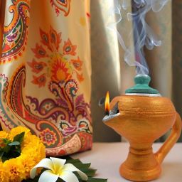 ™Handcrafted Clay Diya Lamp with Handle Traditional Indian Oil Jin Diya Earthenware Table Diya-image-44