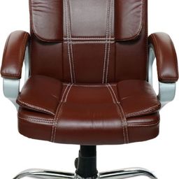 activa Space High-Back Executive Office/Study Chair|Adjustable Height & Revolving Chair Leatherette Office Adjustable Arm Chair-picture-2
