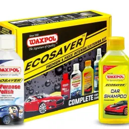 Silky touch ,all purpose polish,car shampoo, glass cleaner & 2 sponge Combo-image-63