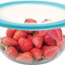 Glass Mixing Bowl Glass Mixing Bowl with Lid, 1 Litre, Clear-image-39