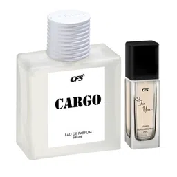 CFS Cargo Eau De Parfum-100ml & For You Long Lasting Apparel Perfume-25ml-27