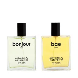Adiveda Natural Pack of 2 Bae & Boho Perfume - 100ml Each image 2