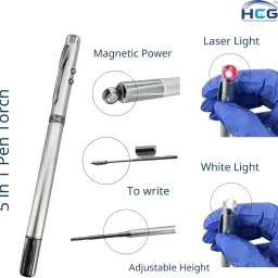 hcg healthcure generation 031 5 in 1 Pen Torch (Torch, Laser, Pointer, Magnet, and Writing Pen) Torch image 3