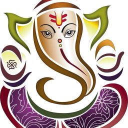 35 cm Ganesha 1 Self Adhesive Sticker-image-85