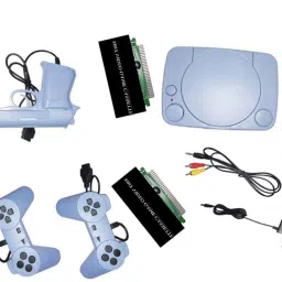 lightgaming 90 Classic TV Game Console Inbuilt Game Contra, Super Mario Bros with 2 Cassette NA GB with Contra, Super Mario Bros, F1 Race, Cricket Game-36