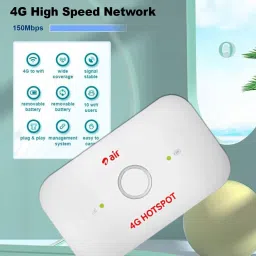 Muvit 4G Wi-Fi Dongle Airtel SIM Portable Hotspot 2100mAh Battery Fast & Reliable Data Card image 4