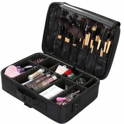 Girls Black Cosmetic Bag-image-47