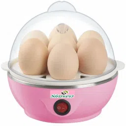 Stainless Steel 7 Egg Cooker, Egg Boiler, Egg Steamer, Egg Boiler Electric Automatic Off for Steaming, Cooking, Boiling and Frying Home Machine Egg Boiler with Egg Tray Egg Boiler 7 Eggs Egg Boiler Egg Cooker-16