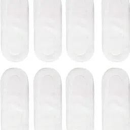 Reusable -Washable Microfiber 5 layer White Inserts Liners - Babies-pack of 8-2
