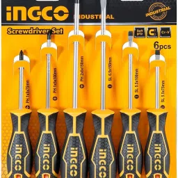 Round Blade CR-V Steel Combination Screwdriver Set-image-58