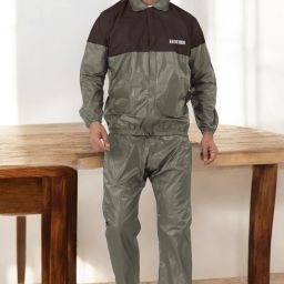 Colorblock Men Raincoat-image-35