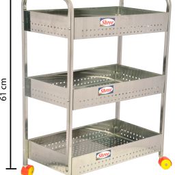 Stainless Steel Kitchen Trolley-image-26
