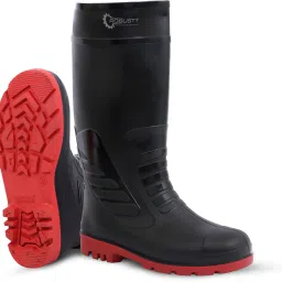 PVC,Puncture & Tear Resistant,Lightweight,Super Safety Gumboot Boots For Men-image-46
