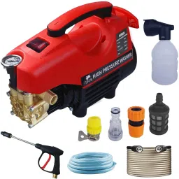 2000W High Power Pump 145Bar Portable Cleaning Machine With Accessories Car Pressure Washer-image-88
