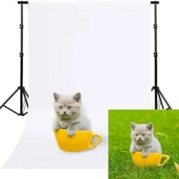 SUPERNIC 8x12 Ft, White Professional Backdrop for Background Photography Reflector image 3