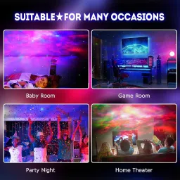 dheer Astronaut Starry 360° Adjustable Galaxy Projector Spaceman whit Remote Control Table Lamp image 3