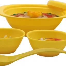 Bowl, Container, Spoon Serving Set-6