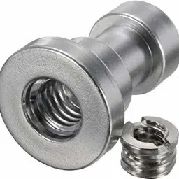 MILLETS Branded Tripod Screw Adapter with 1/4” to 3/8” Screw for Camera Flash Bracket Light Stand Tripod Monopod Flash Shoe Adapter-5