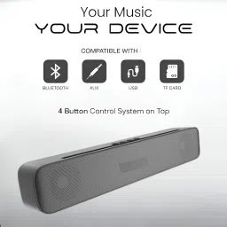 ZEPAD (PORTABLE HOME TV SOUNDBAR) Dynamic Thunder Sound IPremium Design 20 W Bluetooth Laptop/Desktop Speaker image 3