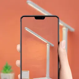 make ur wish Rechargeable LED Table Lamp With Touch Dimmer 3 Level Brightness 12Hrs Reading Study Lamp image 4