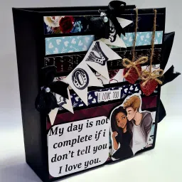Handmade Scrapbook - VALENTINE'S DAY SCRAPBOOK -LOVE SCRAPBOOK Album-image-56