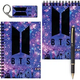 BTS A6 MESSAGE PAD COLLECTION + KEYRING A6 Notebook NO 120 Pages-11