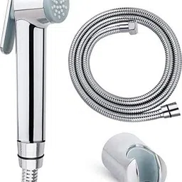 oleanna Prime ABS Health Faucet with SS-304 Grade 1 Mtr Flexible Tube/Wall Hook Health Faucet-picture-49