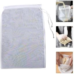 FreshDcart24 Milk Filter Bag,Cheese Cloth Bag for Juice as Strainer Vacuum Cleaner Bag-image-0